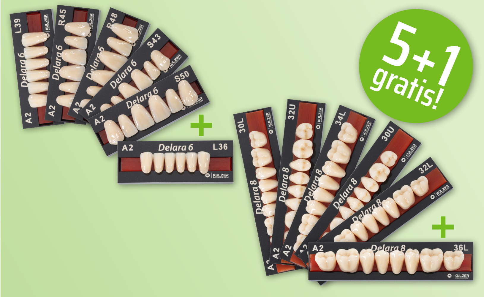 Delara 5+1 gratis! 