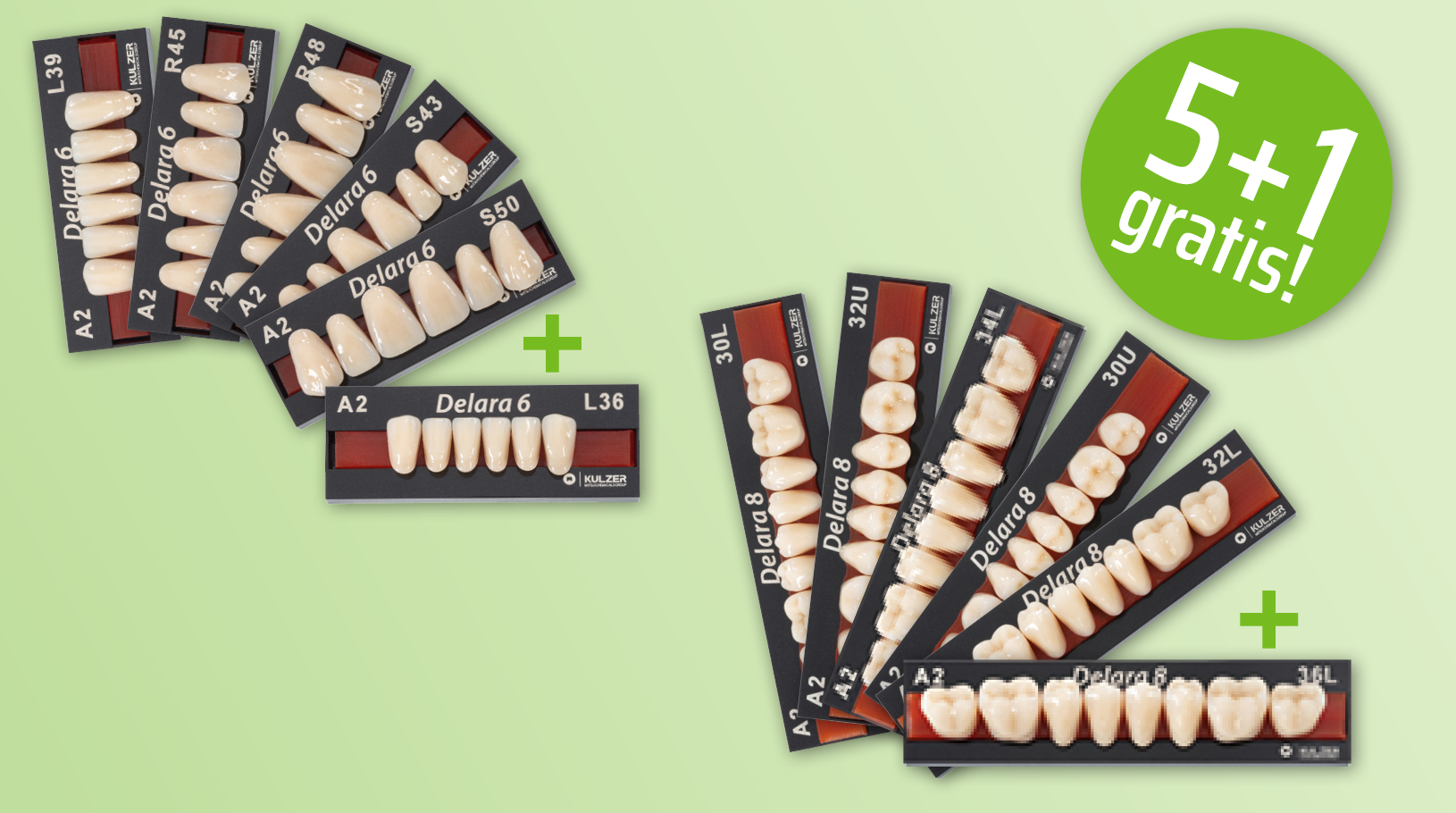 Delara 5+1 gratis! 
