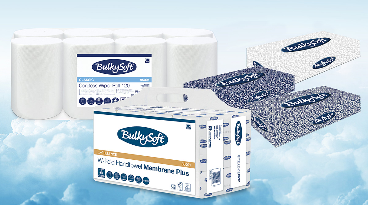 Nieuw: Hoogwaardige tissuepapierproducten van BulkySoft