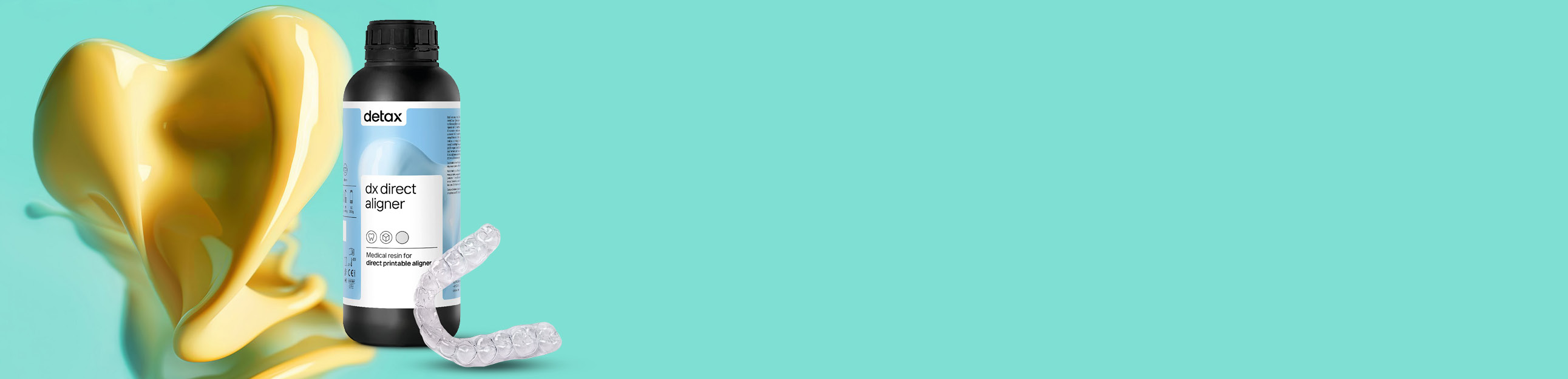 Simpelweg de beste keuze voor direct geprinte aligners en retainers.