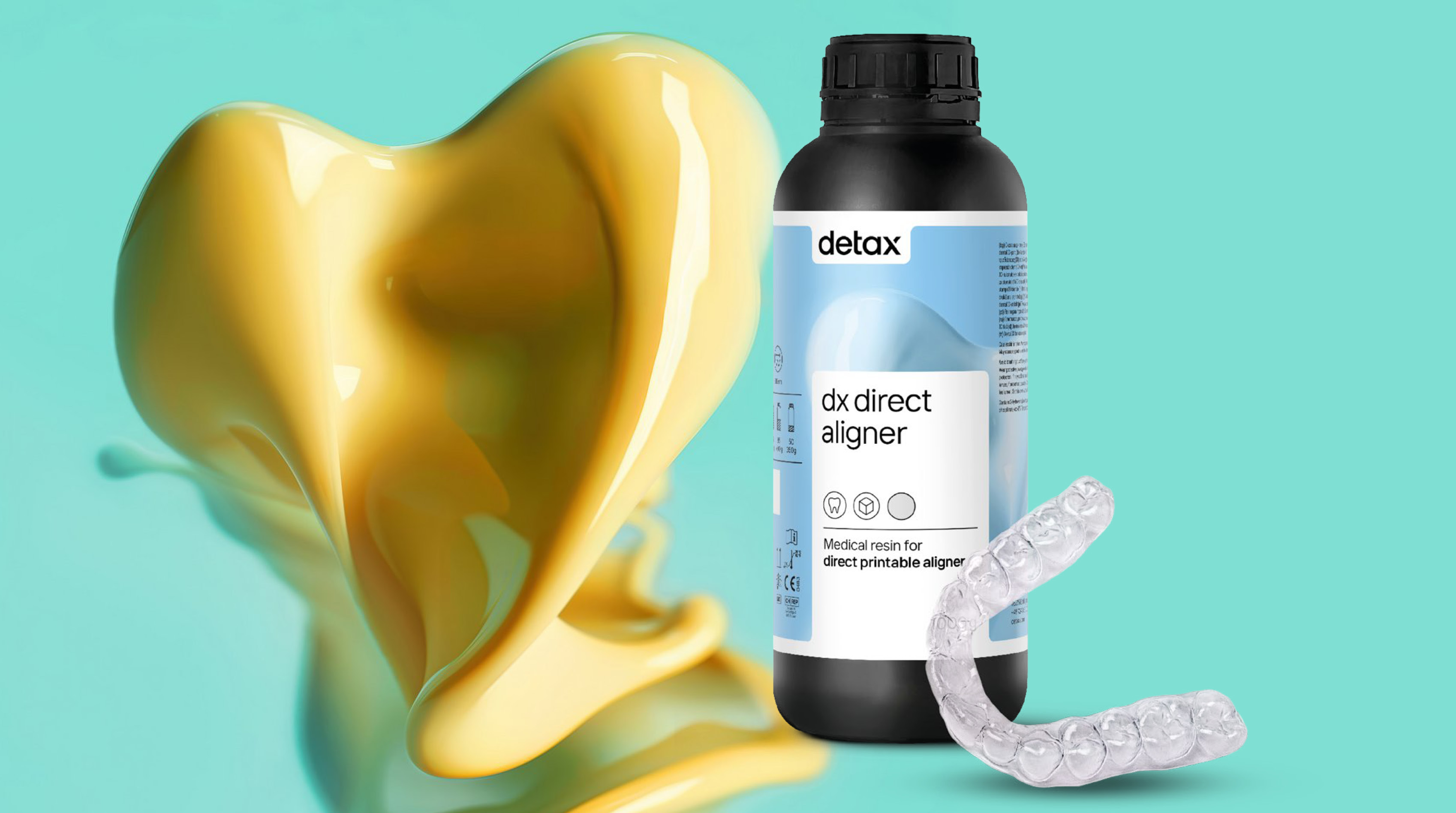 Simpelweg de beste keuze voor direct geprinte aligners en retainers.