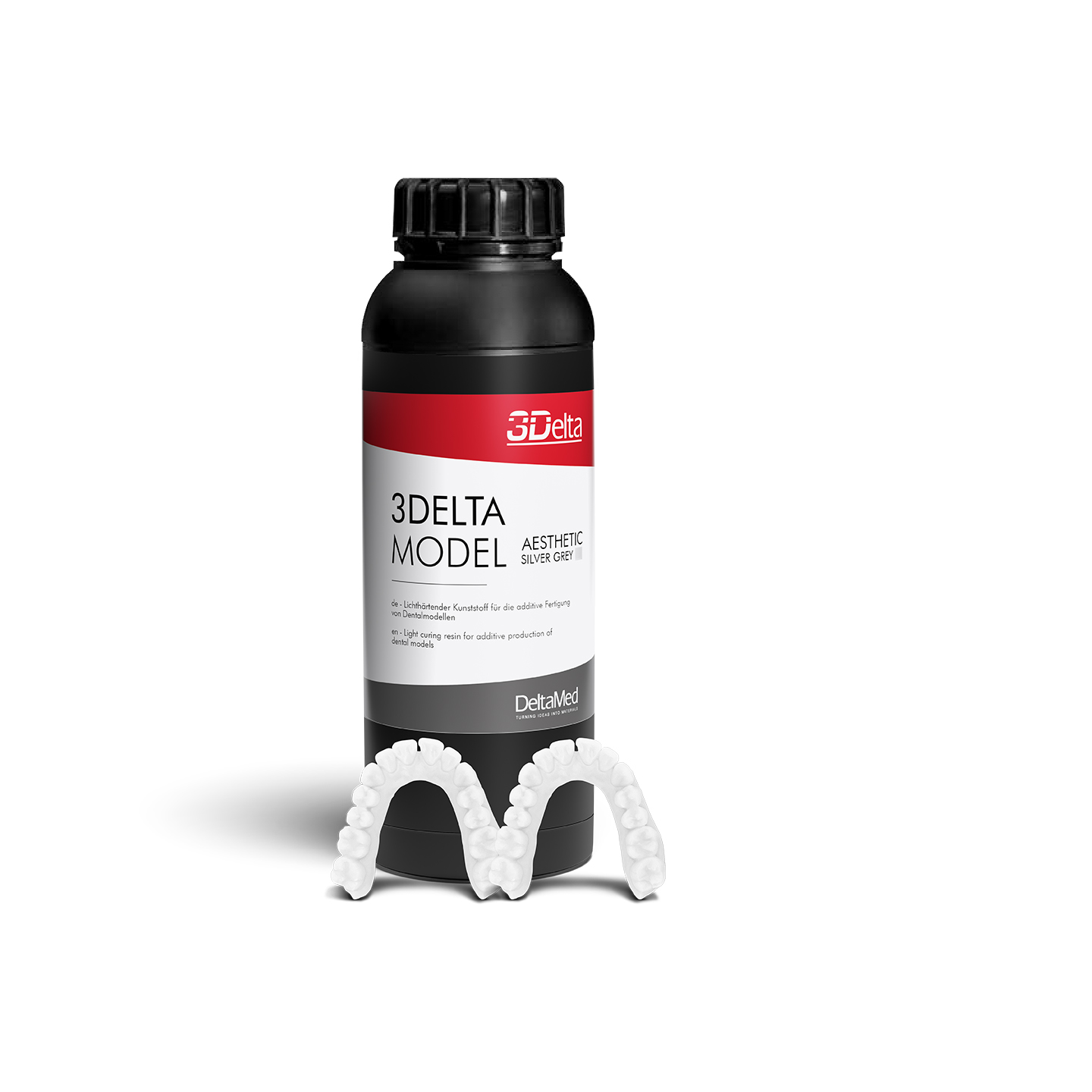 3Delta Model Aesthetic Silver Grey