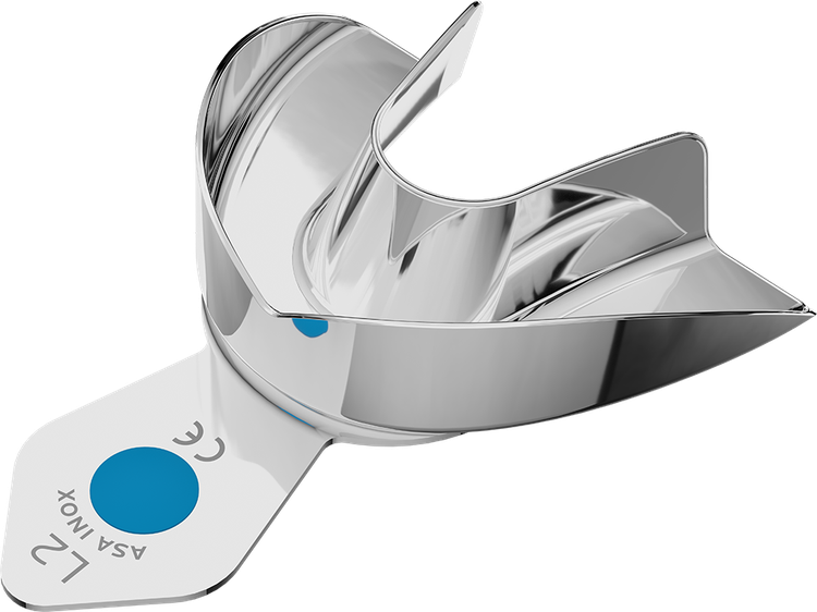 ASA Afdruklepel Betand RVS "New Super" Ongeperforeerd Onder