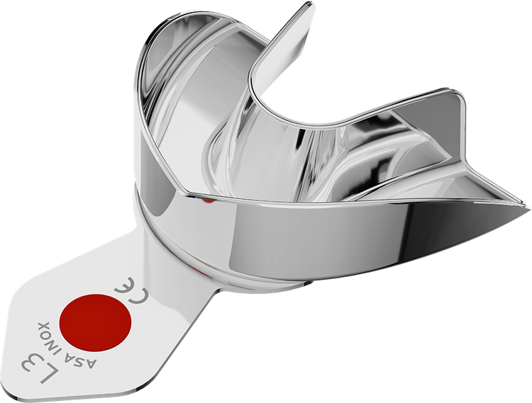 ASA Afdruklepel Betand RVS "New Super" Ongeperforeerd Onder