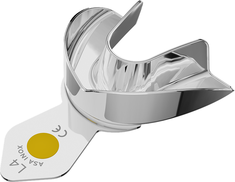 ASA Afdruklepel Betand RVS "New Super" Ongeperforeerd Onder