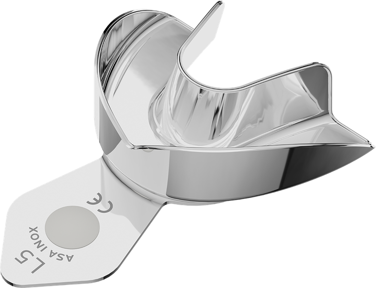 ASA Afdruklepel Betand RVS "New Super" Ongeperforeerd Onder