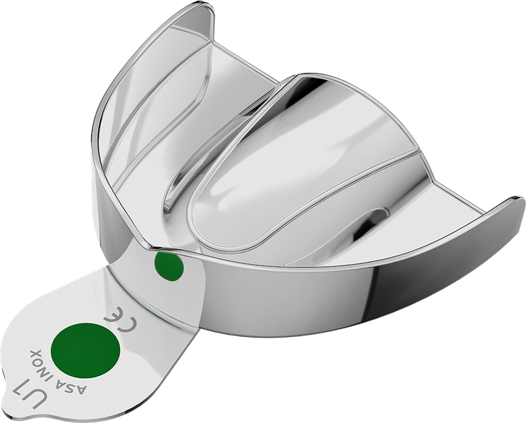 ASA Afdruklepel Betand RVS "New Super" Ongeperforeerd Boven