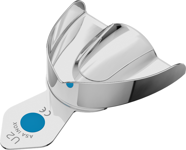 ASA Afdruklepel Betand RVS "New Super" Ongeperforeerd Boven