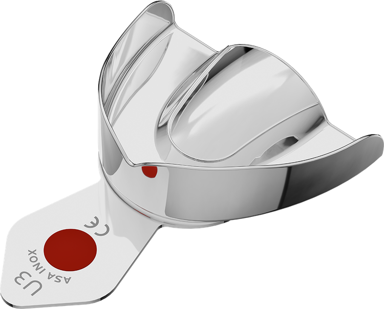 ASA Afdruklepel Betand RVS "New Super" Ongeperforeerd Boven