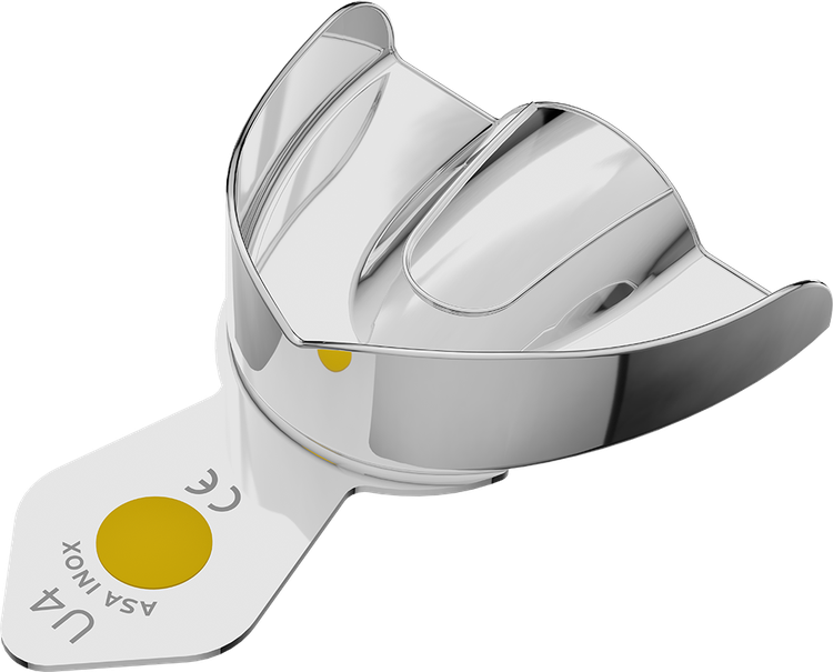 ASA Afdruklepel Betand RVS "New Super" Ongeperforeerd Boven