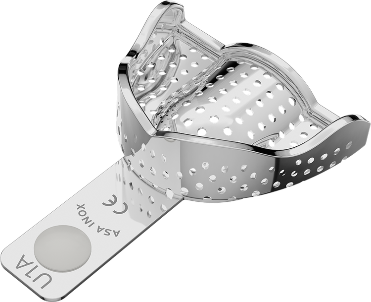 Asa Afdruklepel Betand RVS Perma-Lock Anatomisch Geperforeerd Boven