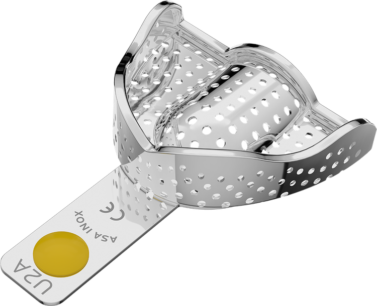 Asa Afdruklepel Betand RVS Perma-Lock Anatomisch Geperforeerd Boven