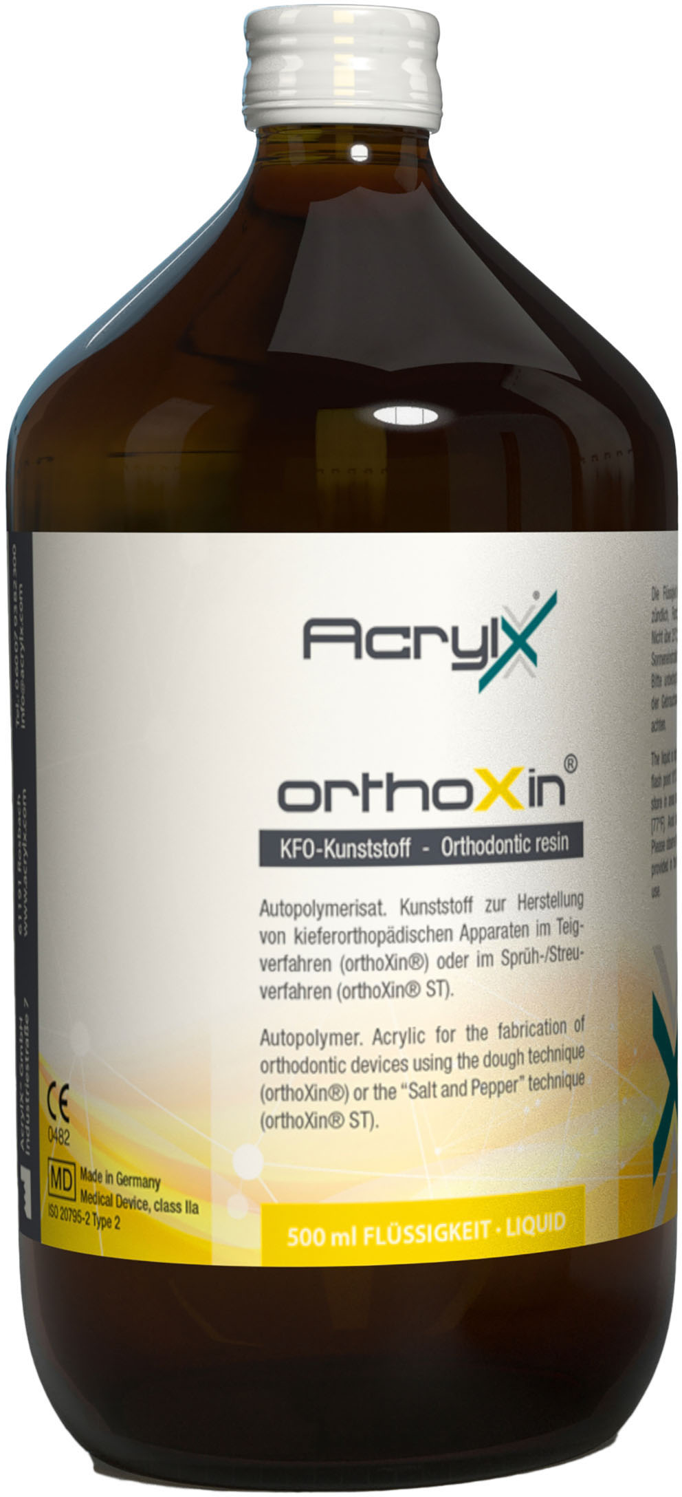 Acrylx OrthoXin Vloeistof Kleurloos