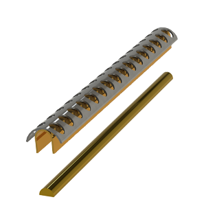 HR LV BAR Ruiter Macro Palor Legering incl. Plaatshouder 5cm