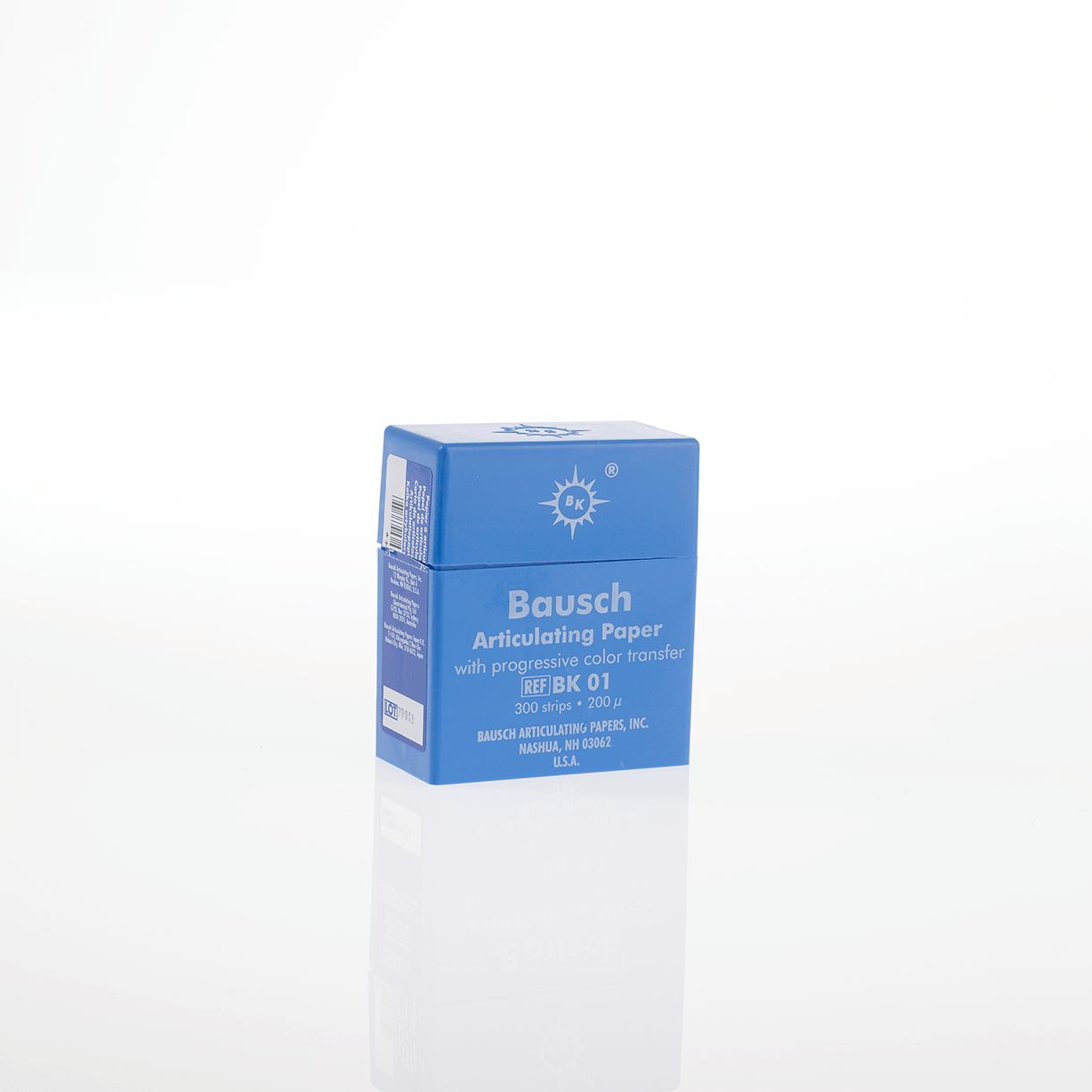 Bausch Articulatiepapier Strips Blauw 200µ