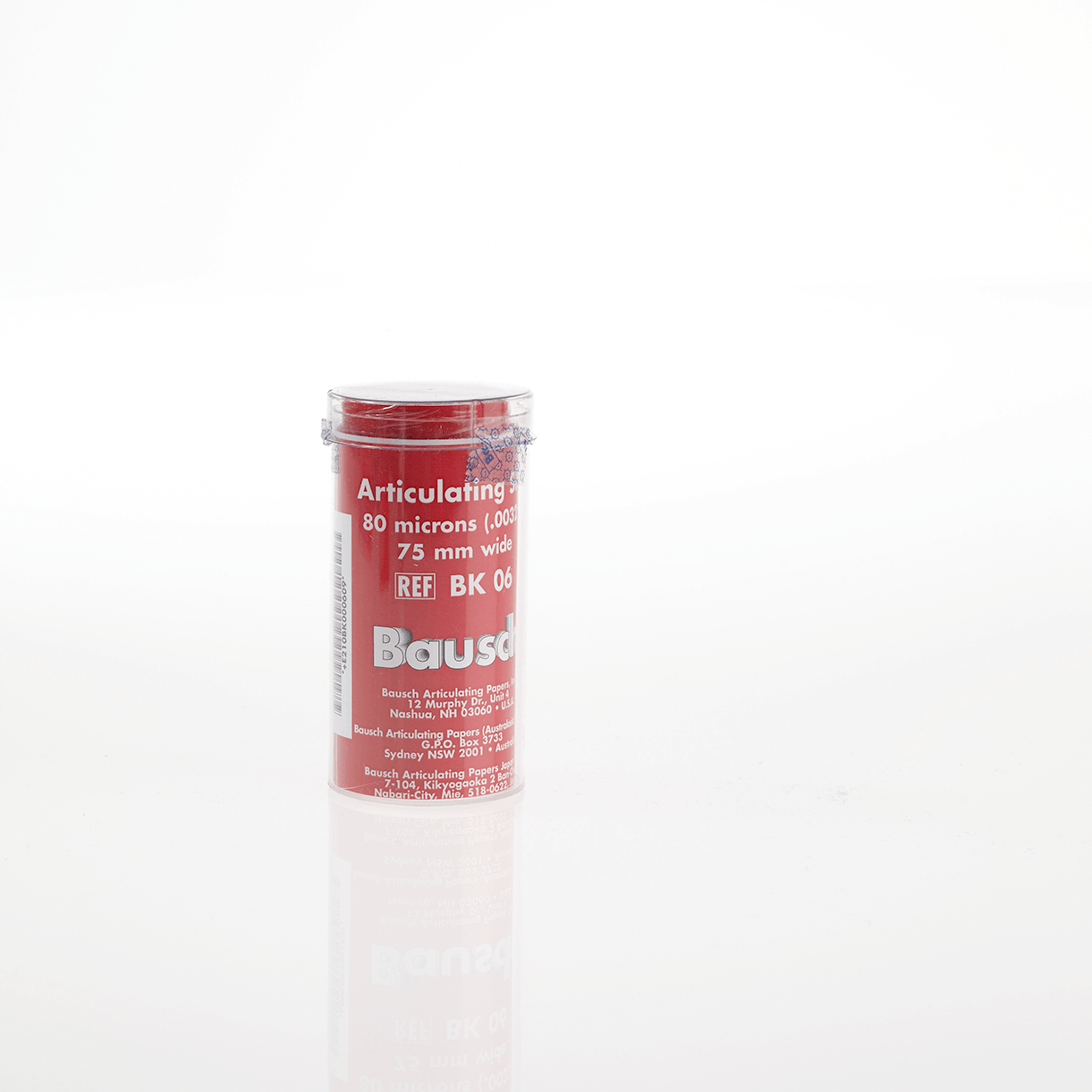 Bausch Articulatiezijde Rood 80µ