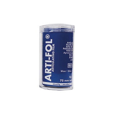 Bausch Arti-Fol Ultra Thin Articulatiefolie Enkelzijdig Blauw 8µ