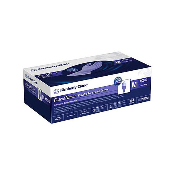 Halyard Handschoenen Safeskin KC500 Purple Nitril Ongepoederd L