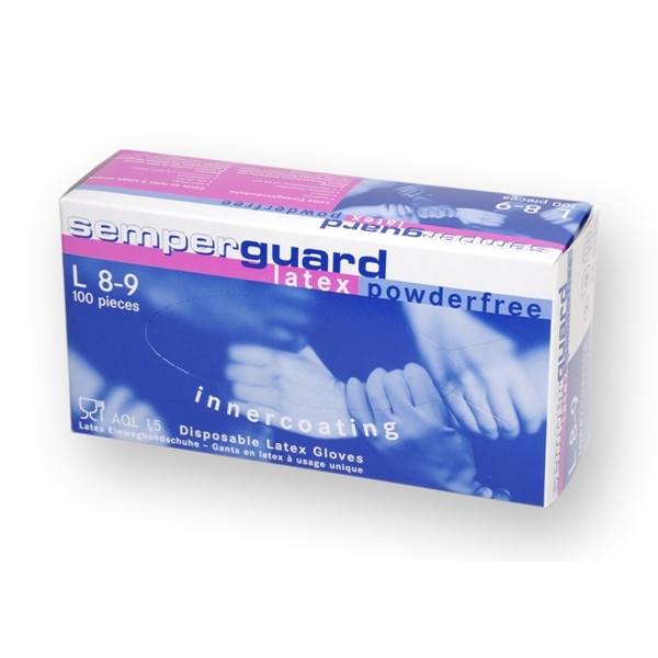Semperguard Handschoenen Latex Gepoederd XS 5/6
- Zolang de voorraad strekt, alternatief is ongepoederde versie -