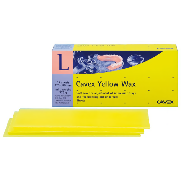 Cavex Wasplaten Geel Wax Geel