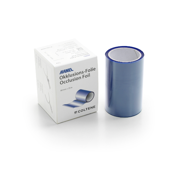 Hanel Occlusiefolie EZ Blauw 12µ 80mm