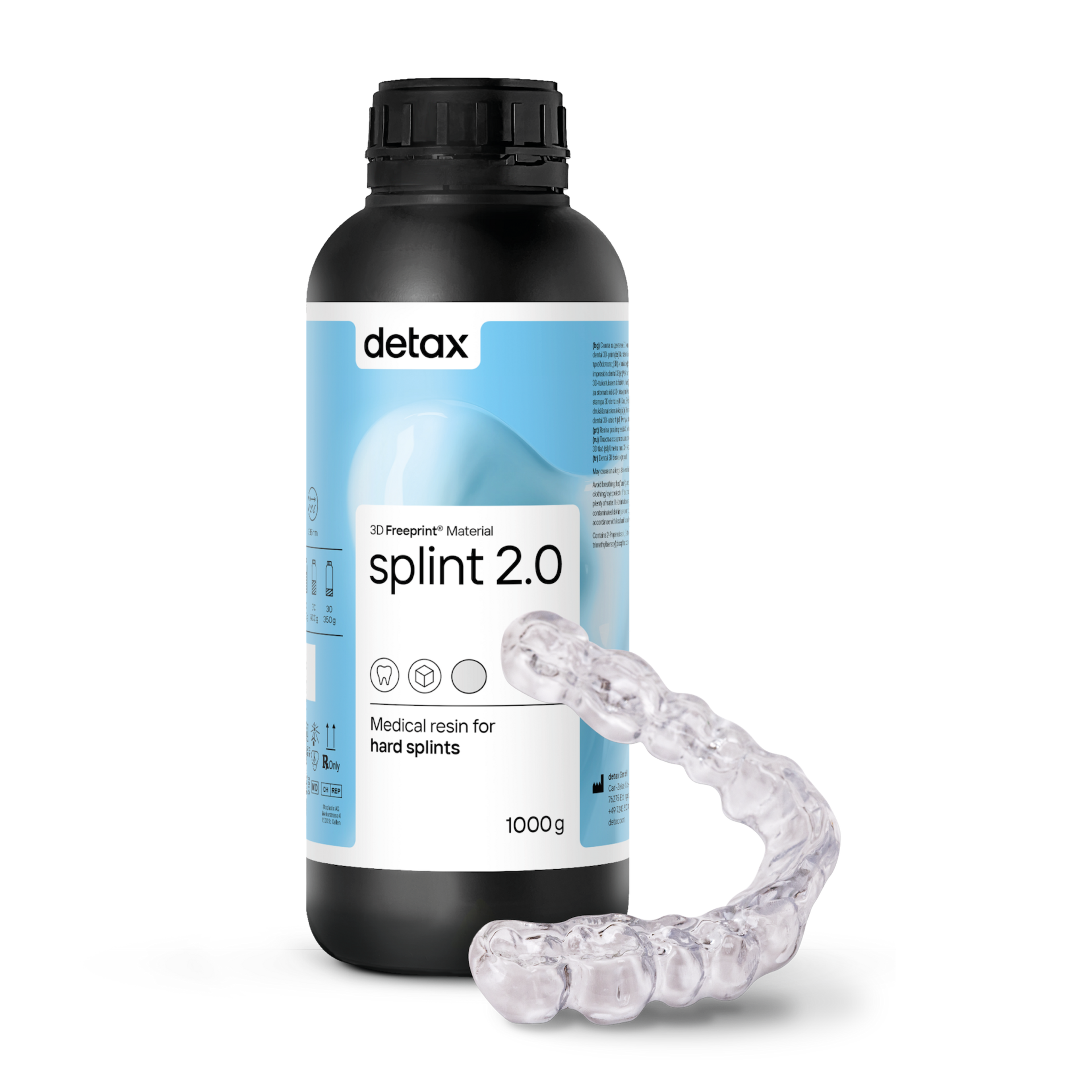Detax Freeprint Splint 2.0 385nm 3D Print Splint Vloeistof