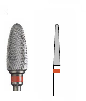 Edenta Hardmetaalfrees Kruis Fijn 0120.023HP