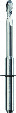 Edenta: 202R.3.20.025 CAD/CAM frees 2-blade, rond | Compatible met: Schütz Tizian Cut Smart, Wieland Select,
VHF CAM 5-S1/S2,
MC-Dental Smart Mill unit, DT-Shop Finocam CA/CA+