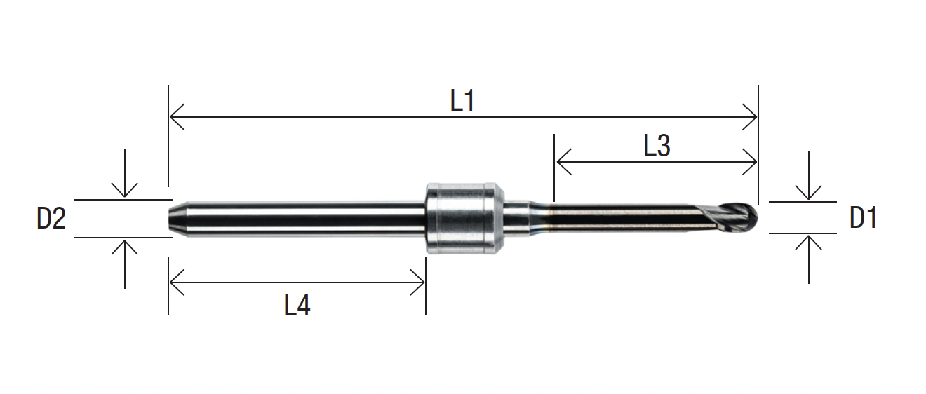 Edenta: 202DR.3.20.025 CAD/CAM frees 2-blade, Spacer ring | Compatible met: Schütz Tizian Cut Smart, Wieland Select,
VHF CAM 5-S1/S2,
MC-Dental Smart Mill unit, DT-Shop Finocam CA/CA+