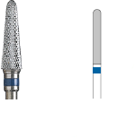 Edenta Hardmetaalfrees Cilinder Diamant 0240.023HP