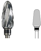 Edenta Hardmetaalfrees Kruis Supergrof 6055.070HP