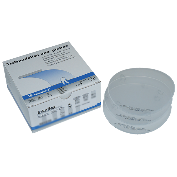 Erkodent Erkoflex Dieptrekplaat Transparant 1,0x120mm