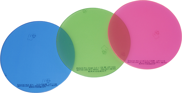 ERKODENT ERKOLOC-PRO Blauw Groen Roze