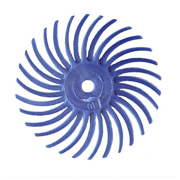 Hatho Habras Disc Polijstrubber Blauw Fijn K400 19mm