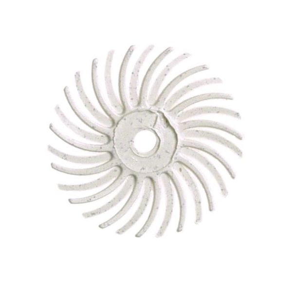 Hatho Habras Disc Polijstrubber Medium Wit K120 25mm