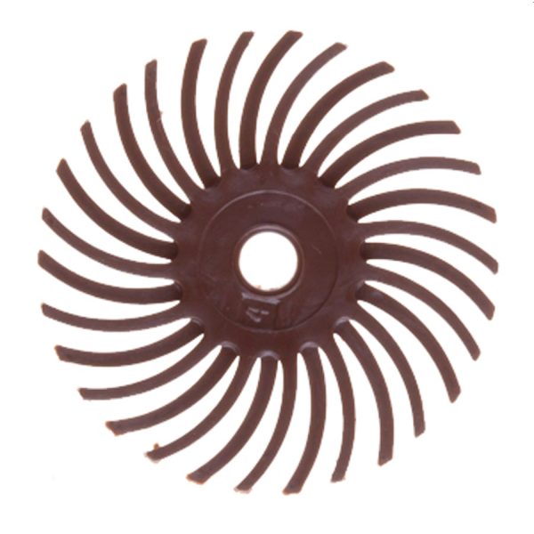 Hatho Habras Disc Polijstrubber Bruin K36 Extra Grof 25mm