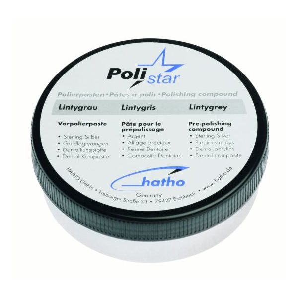 Hatho Polistar Polijstpasta Universeel Grijs