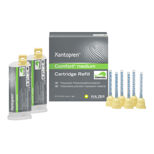 Kulzer Xantopren Comfort M Afdruksiliconen Cartridge