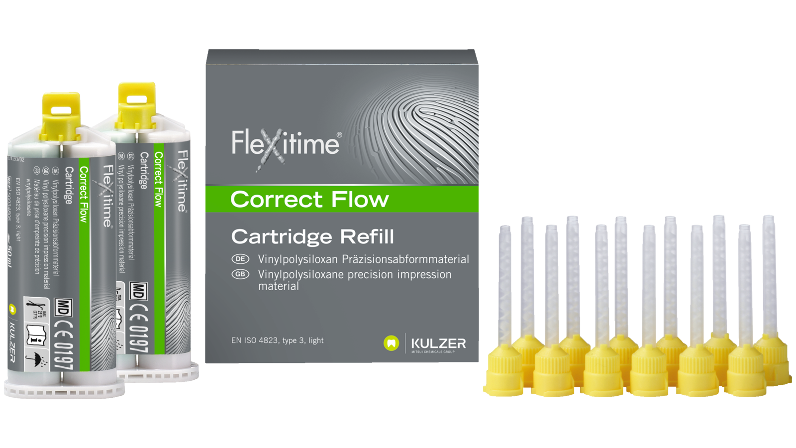 Kulzer Flexitime Correct Flow Afdruksiliconen Cartridge