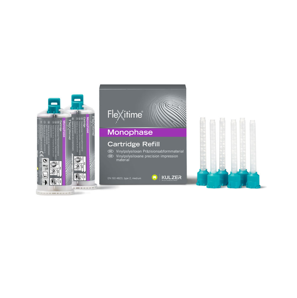Kulzer Flexitime Monophase Afdruksiliconen Cartridge