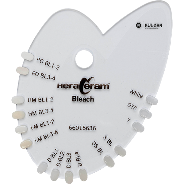 Kulzer HeraCeram Kleurenstaal Ultra White Shades