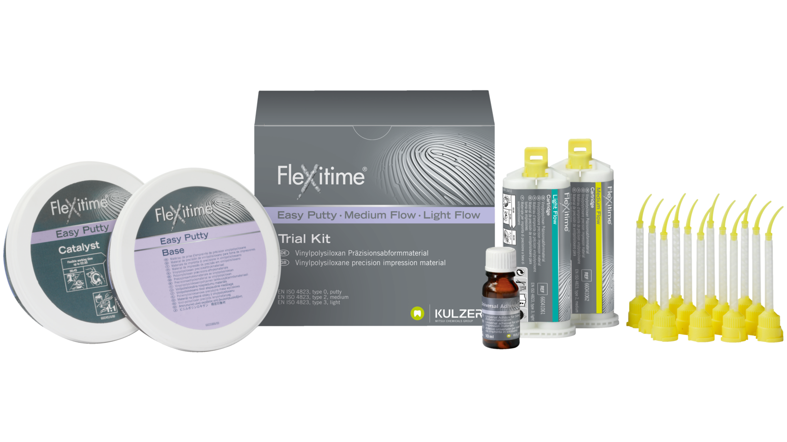 Kulzer Flexitime Easy Putty & Flow Handmix Trial Kit