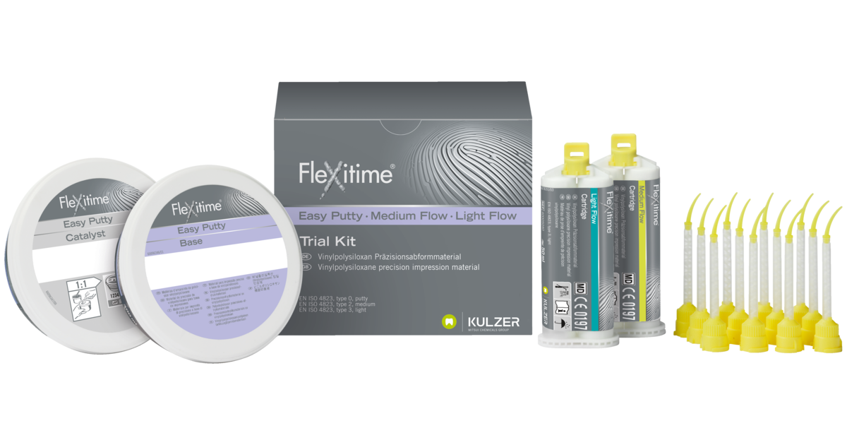 Kulzer Flexitime Easy Putty & Flow Handmix Trial Kit