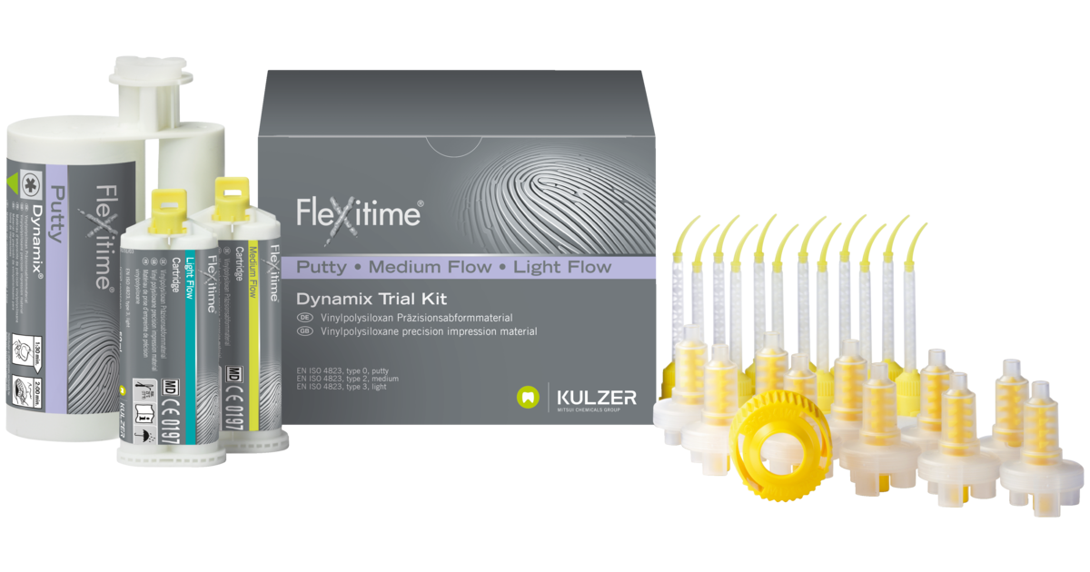 Kulzer Flexitime Easy Putty & Flow Handmix Trial Kit
