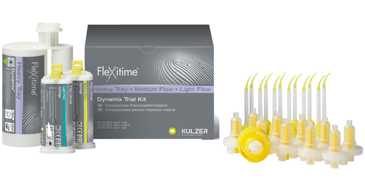 Kulzer Flexitime Heavy Tray & Flow Machine Mix Trial Kit