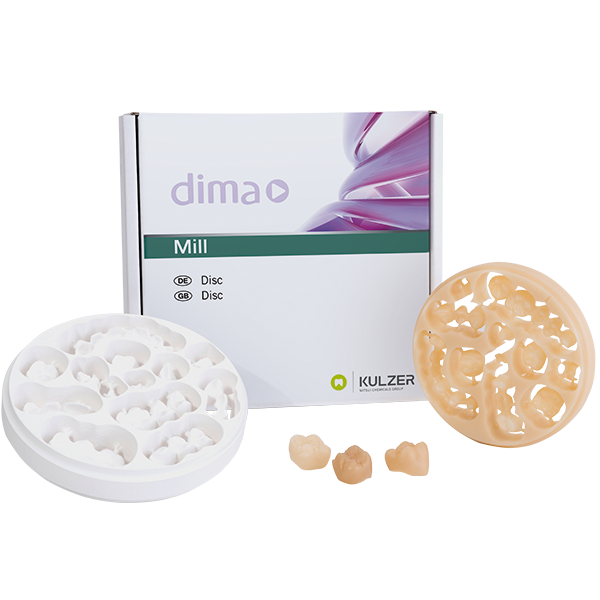 Dimma Multi KULZER DIMA MILL ZIRCONIA HTE - Blanks (discs) - Van de Hoef Dental - t