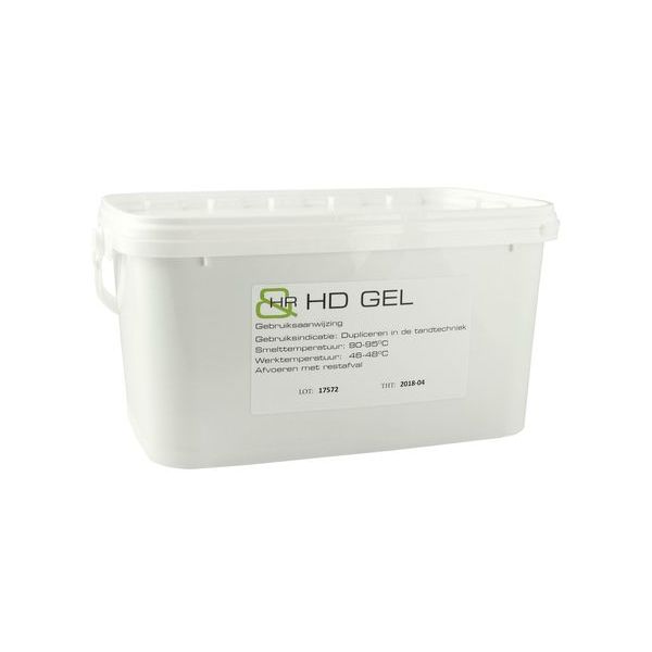 Hoef Dental HD Gel Dupliceergel Blauw t.b.v. Inbedmassa en Kunststof