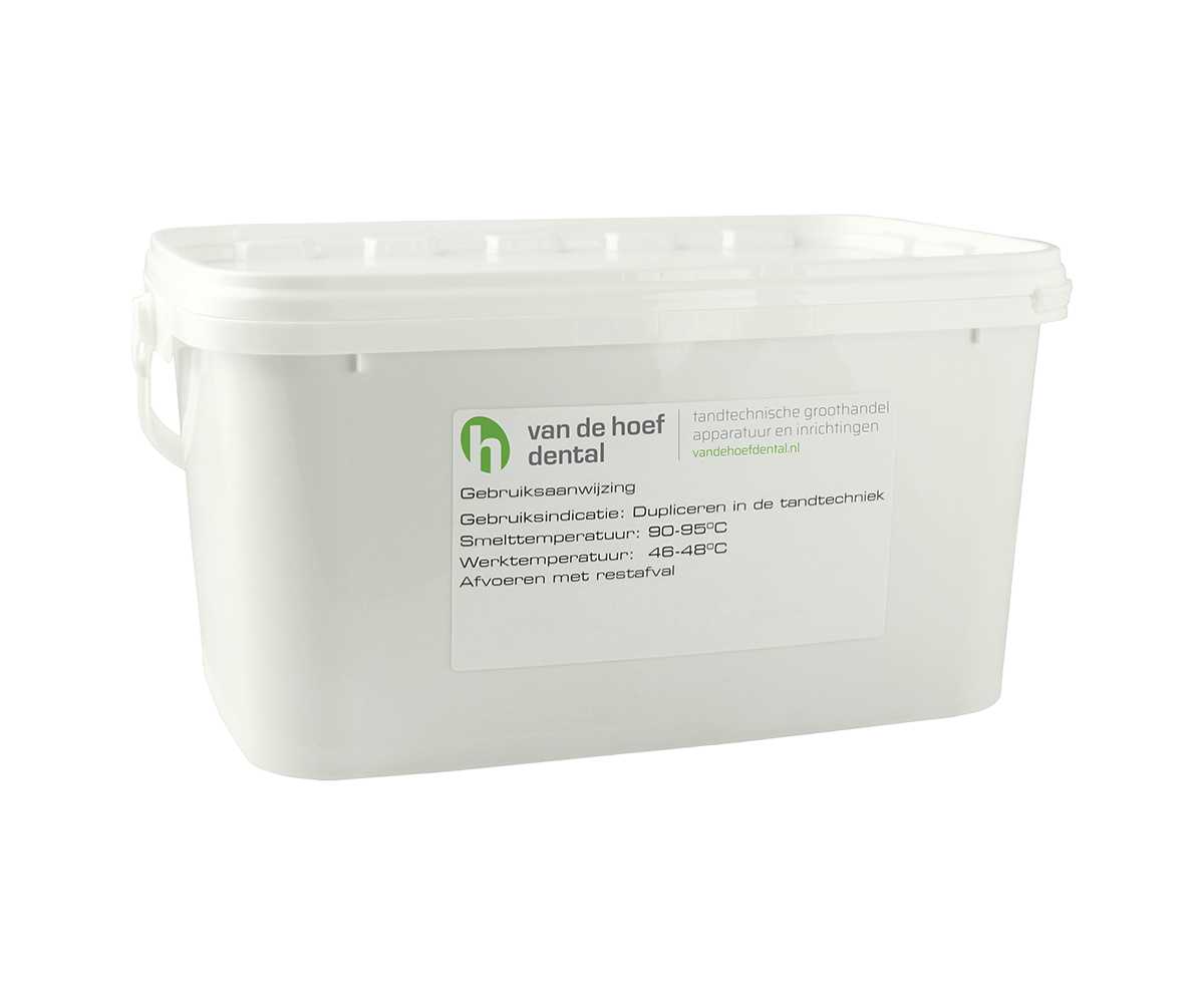 Hoef Dental HD Gel Dupliceergel Blauw t.b.v. Inbedmassa en Kunststof
