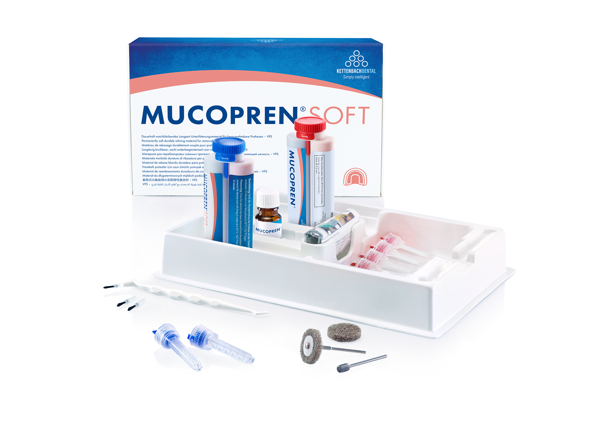Kettenbach Mucopren Soft Rebasingsiliconebasis set