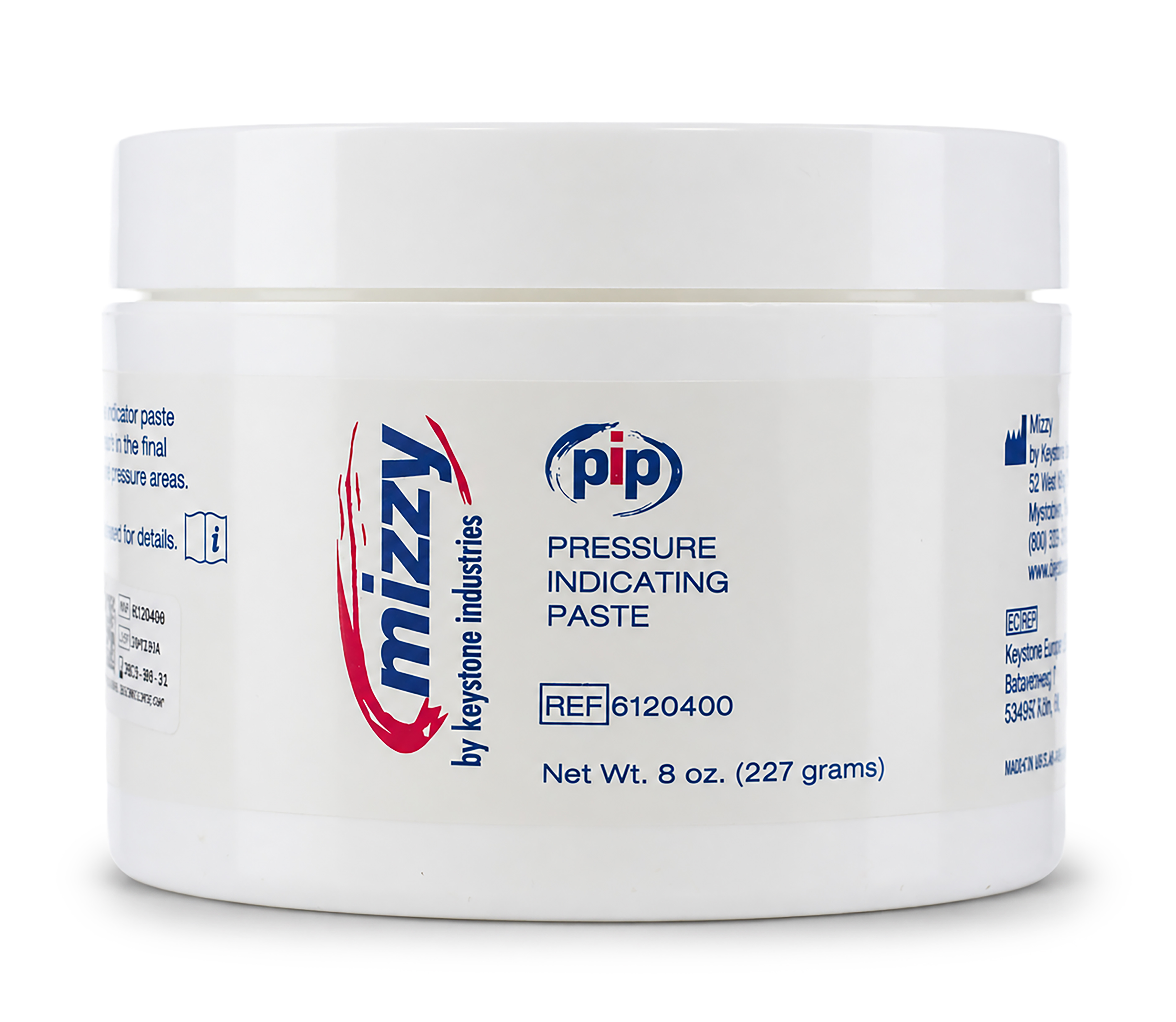 Mizzy drukplaatsindicatie pasta PIP-pot, 227g